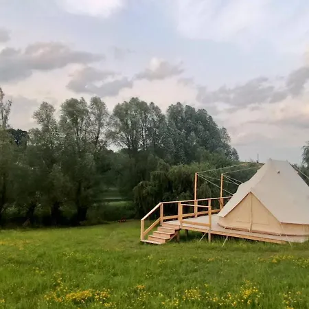 Miła łąka Glamping Luksusowy namiot